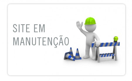 Site em manutenção